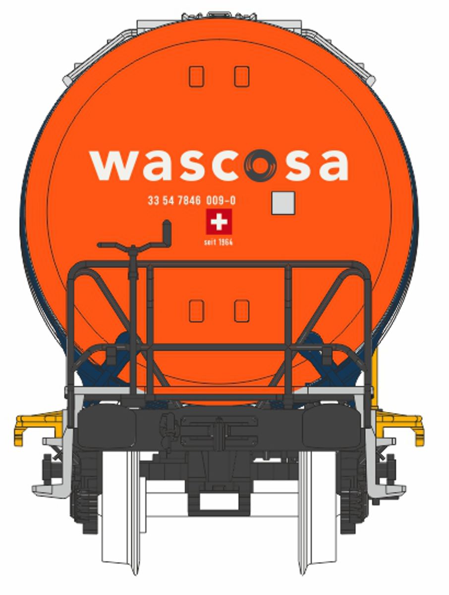 igra 96200013 - Kesselwagen Zacns 98, Wascosa, Ep.VI