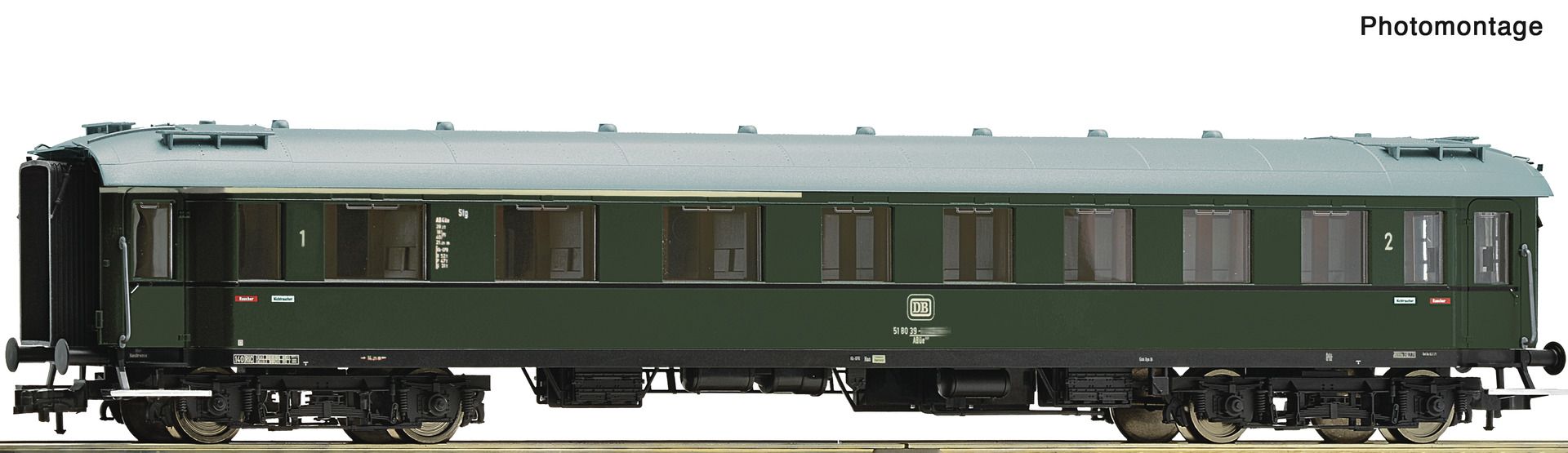 Roco 6200158 - Personenwagen ABüe 331, 1./2. Klasse, DB, Ep.IV