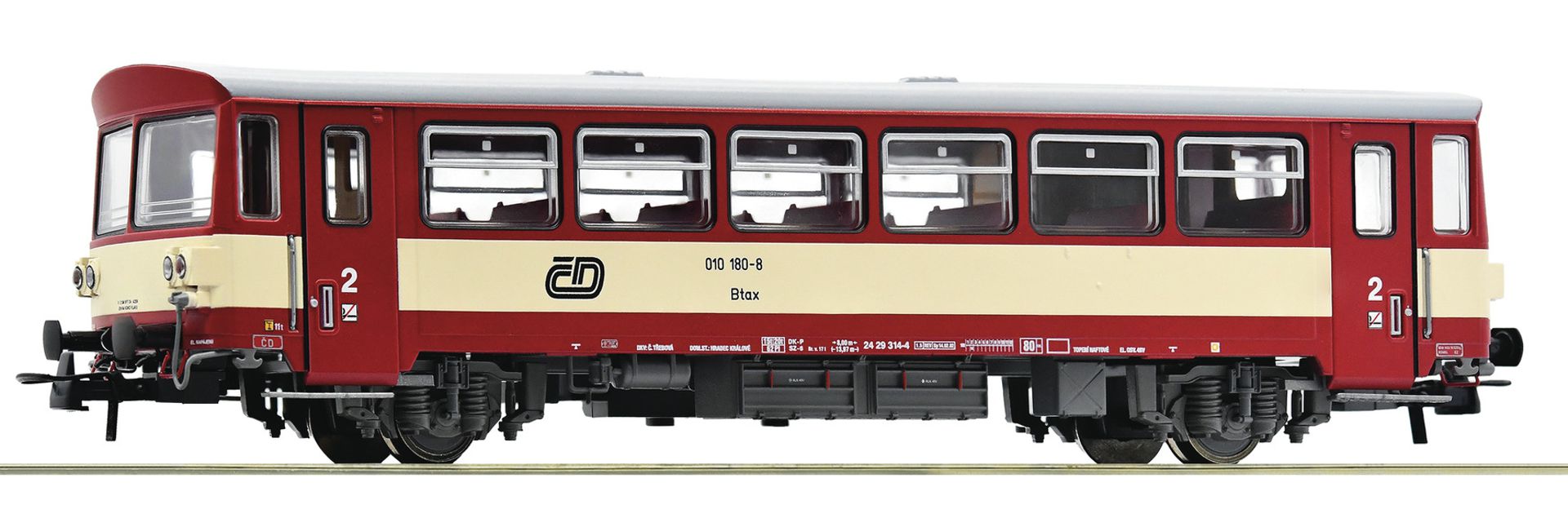 Roco 74242 - Beiwagen für Rh 810, CD, Ep.V