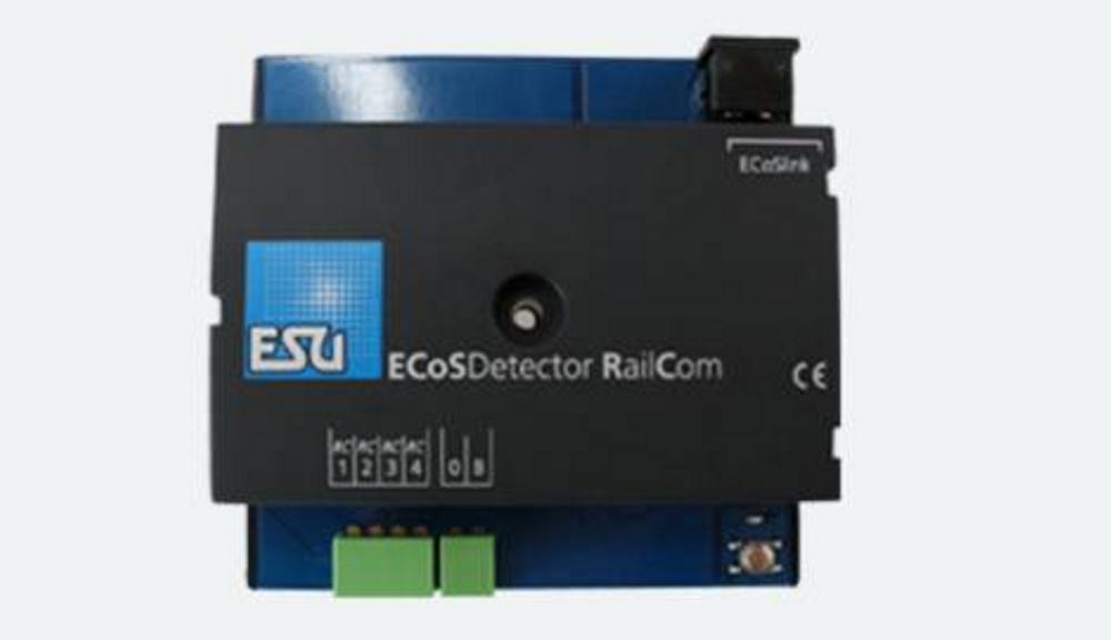 ESU 50098 - ECoSDetector RC Rückmeldemodul, 4 RailCom-Eingänge