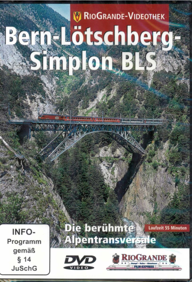 VGB 7023 - DVD - Die Bern-Lötschberg-Simplon-Bahn BLS