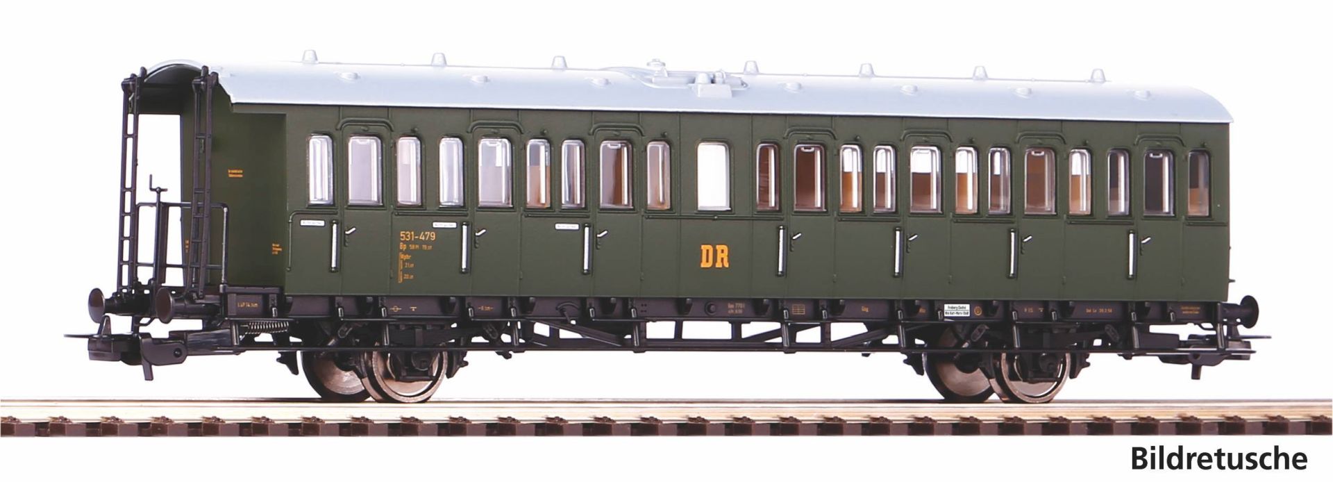 Piko 53192 - Personenwagen 'Sachsenwagen' Bp, DR, Ep.III