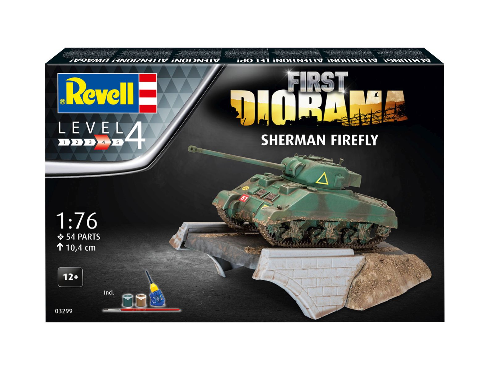 Revell 03299 - First Diorama Set - Sherman Firefly