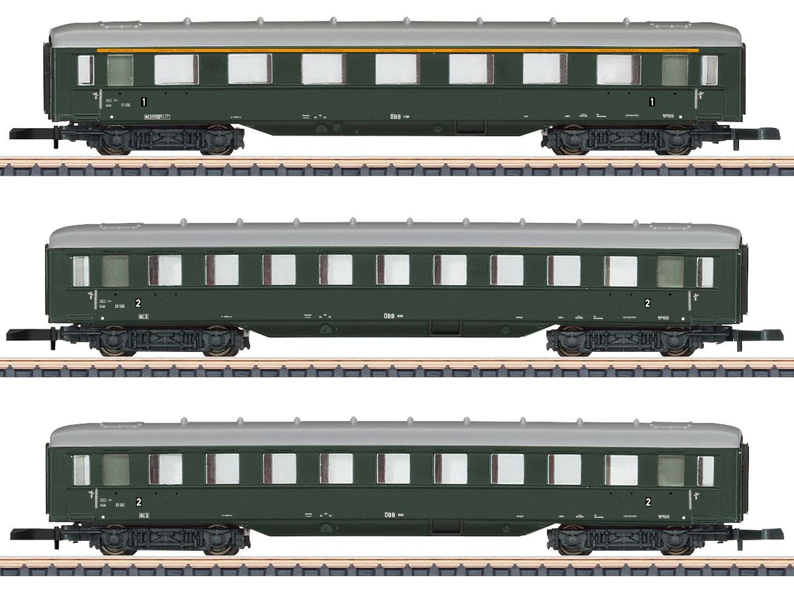 Märklin 87107 - 3er Set Personenwagen, ÖBB, Ep.III