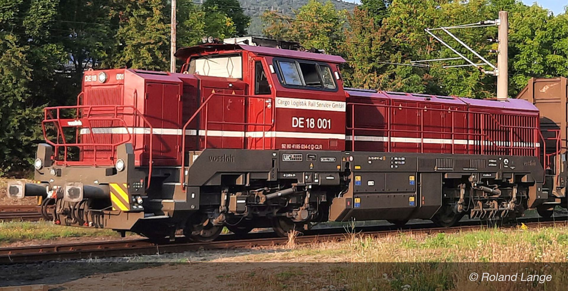 Arnold HN9057S - Diesellok DE 18 001, Cargo Rail Service, Ep.VI, DC-Sound