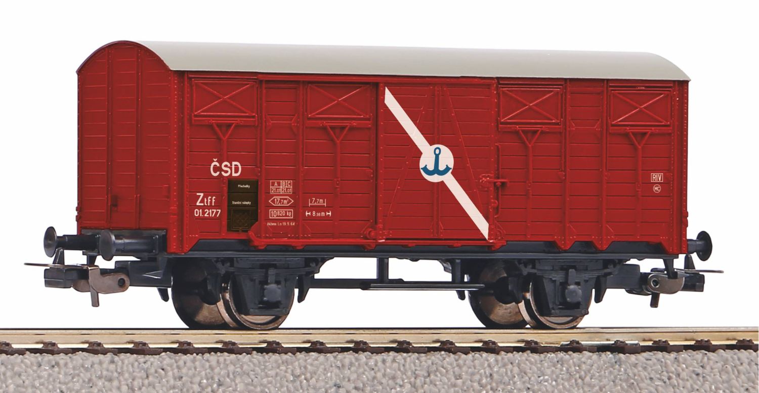 Piko 97160 - Gedeckter Güterwagen, CSD, Ep.III