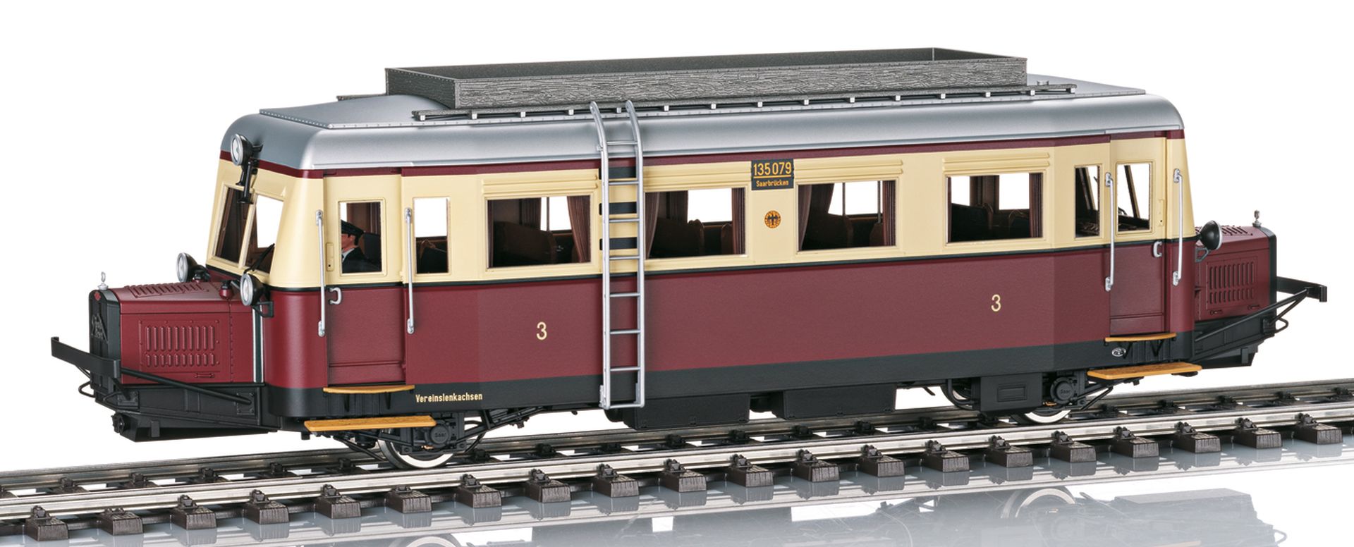 Märklin 55132 - Wismarer Schienenbus VT 135 079, DRG, Ep.II, DC-MFX-Sound