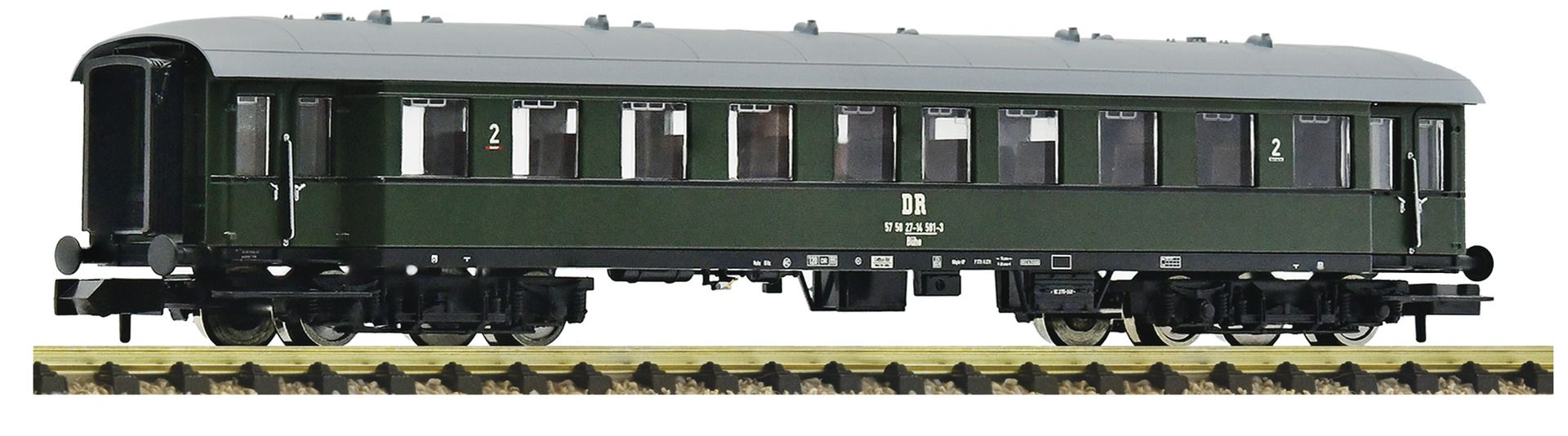 Fleischmann 6260020 - Personenwagen Bühe, 2. Klasse, DR, Ep.IV