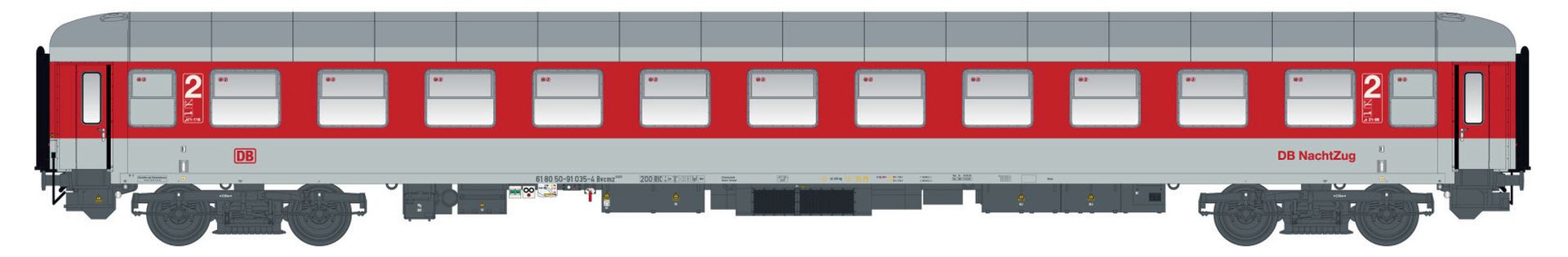 L.S. Models 460001 - Liegewagen Bvcmz 248.5, DBAG, Ep.VI 'Nachtzug'