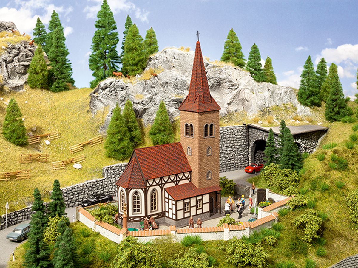 Noch 66906 - Kirche 'St. Georg' mit micro-sound Glockenläuten Noch 66906 - Kirche 'St. Georg' mit micro-sound Glockenläuten