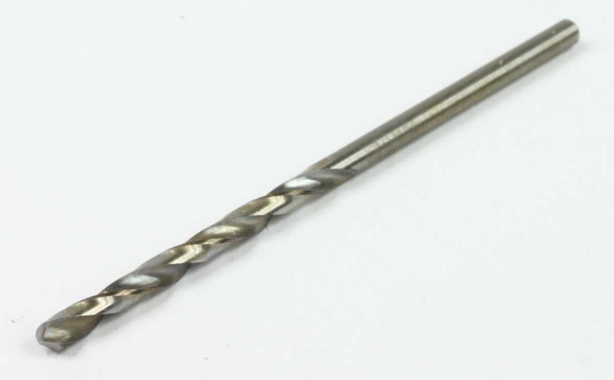 Muldental 14004 - HSS-Bohrer 0,4 mm, DIN 338, Typ N, rechts, zylindrisch, 1 Stück