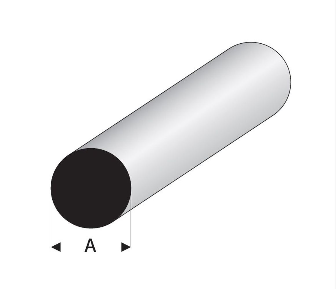 Maquett 400-51 - Profil, rund, Länge 100cm, Durchmesser: 1,25mm