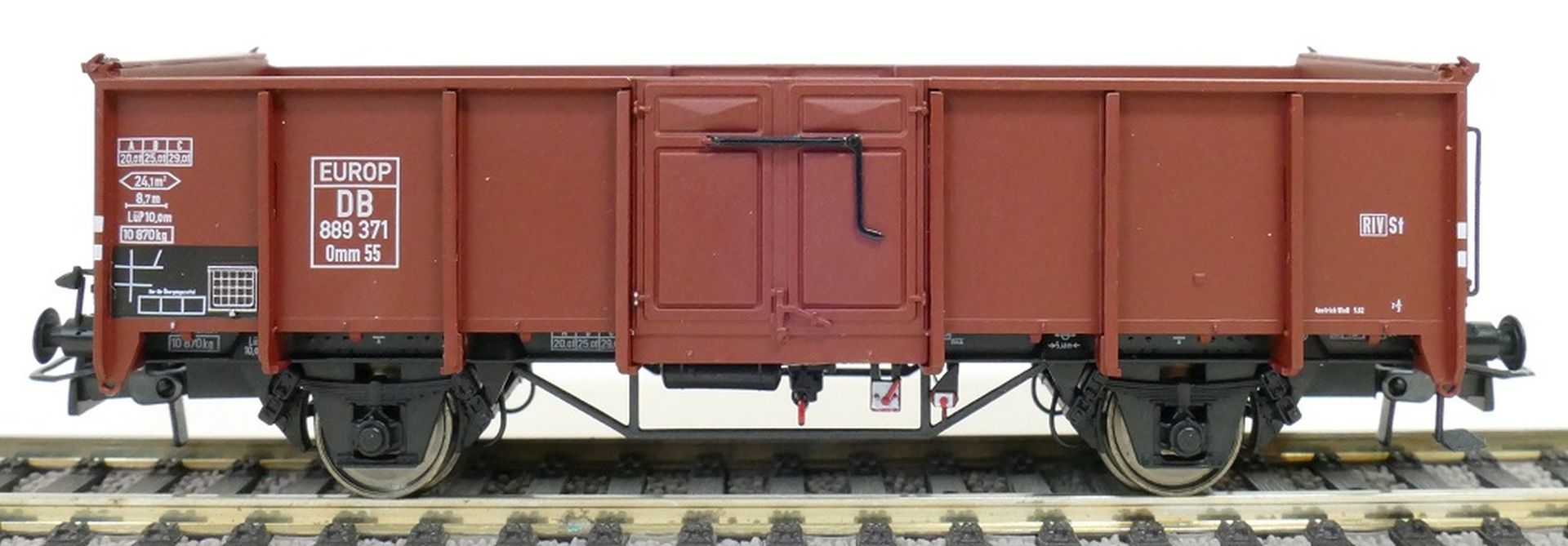 Exact-Train EX23903 - Offener Güterwagen Omm55 EUROP, DB, Ep.III