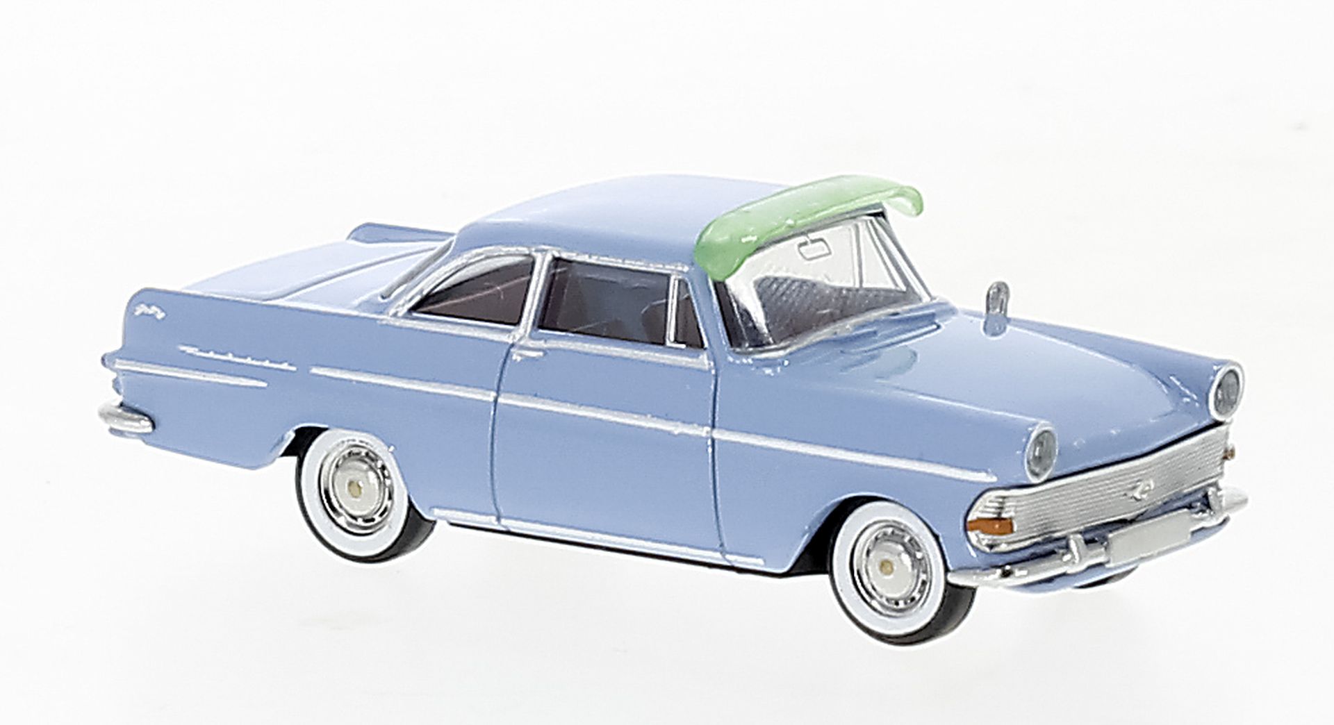 Brekina 20134 - Opel P2 Coupe hellblau, 1960