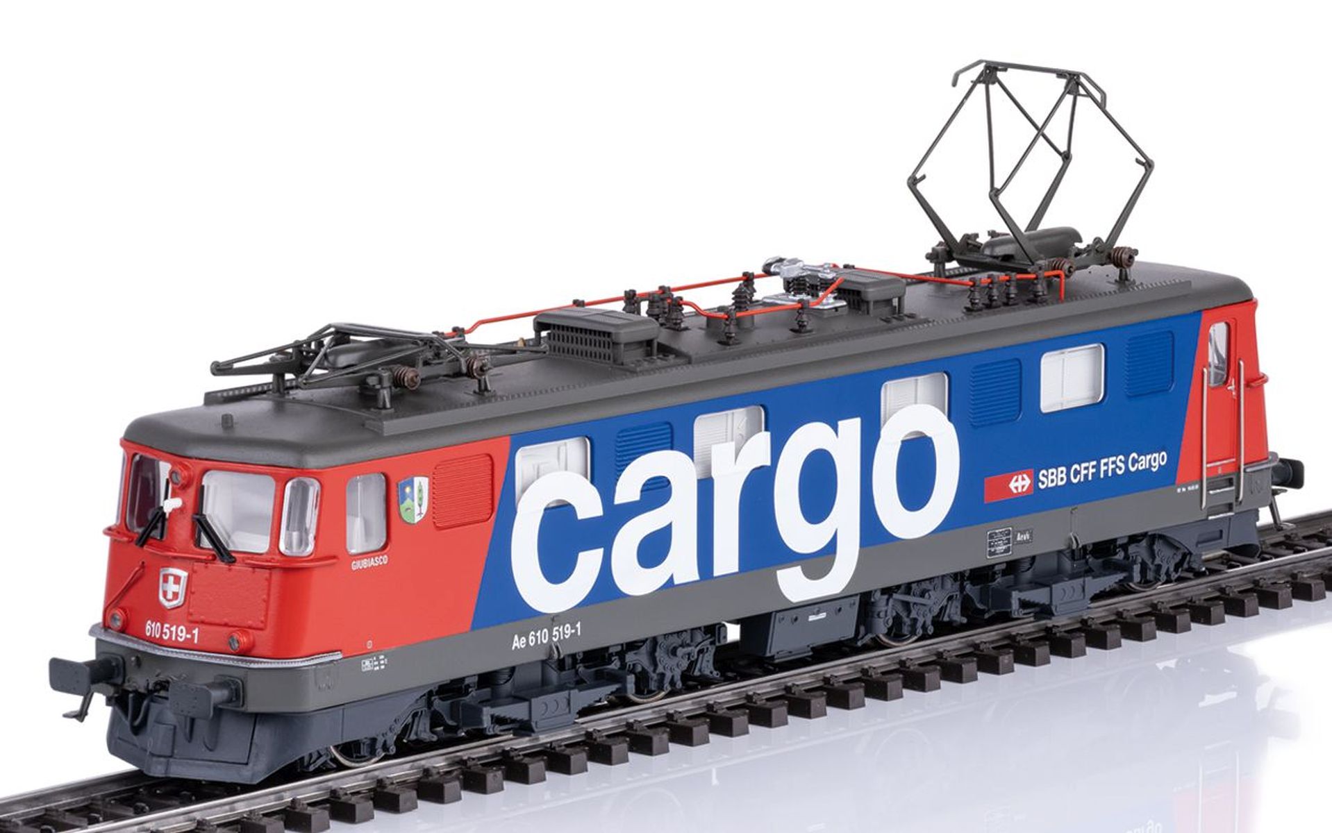 Märklin 39366 - E-Lok Ae 610 519-1 'Giubiasco', SBB, Ep.V, MFX+-Sound