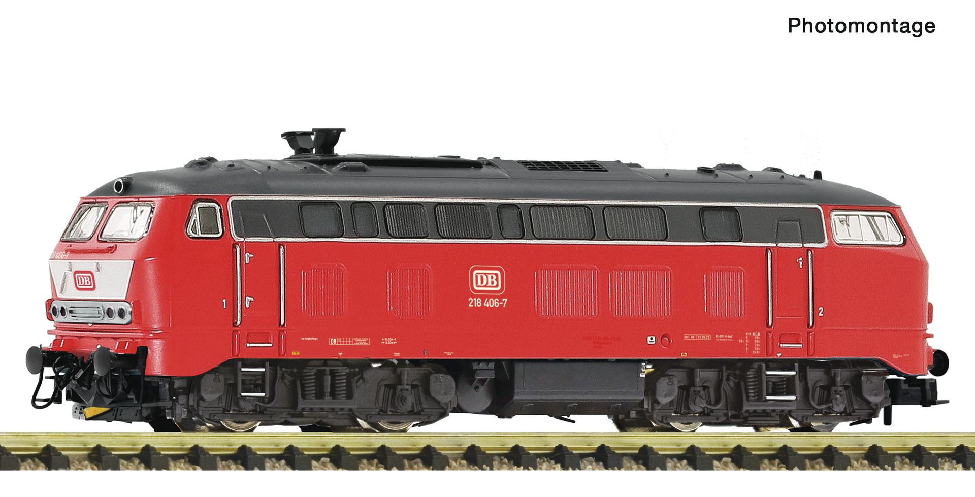 Fleischmann 7360034 - Diesellok 218 406-7, DBAG, Ep.VI