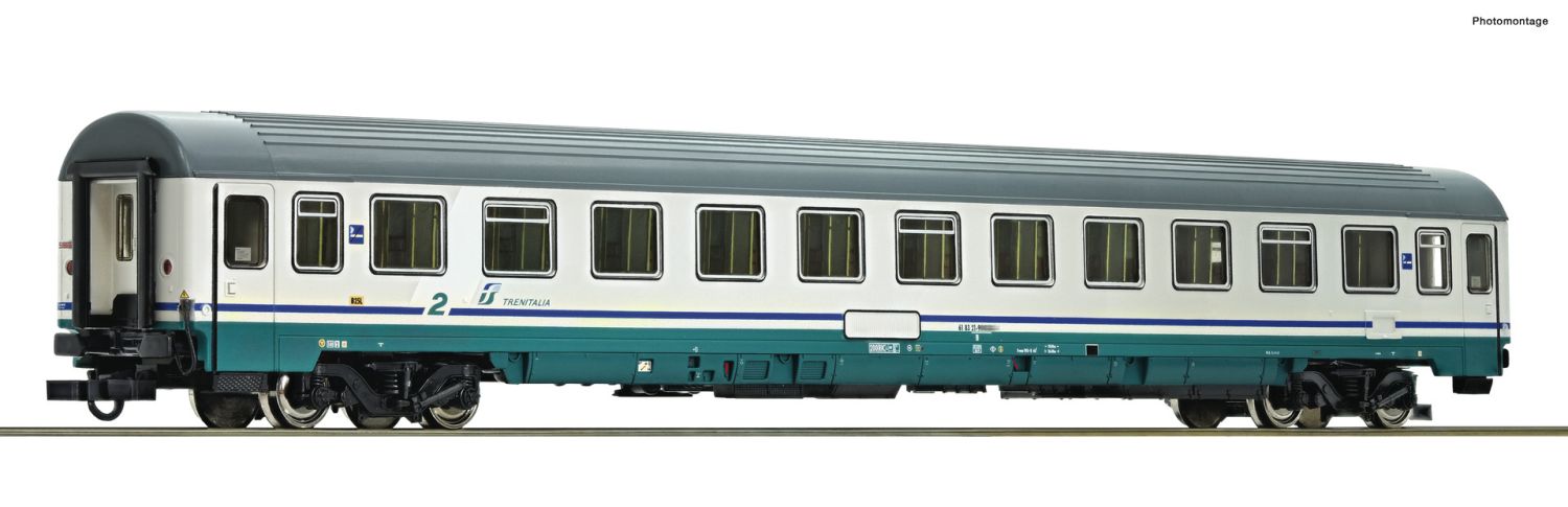 Roco 74286 - Personenwagen EC, 2. Klasse, FS, Ep.V-VI, 2. BN