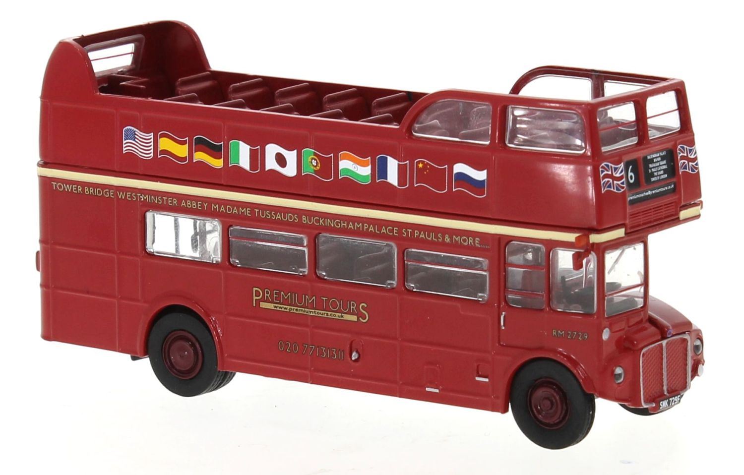 Brekina 61102 - AEC Routemaster offen 'City tour London'