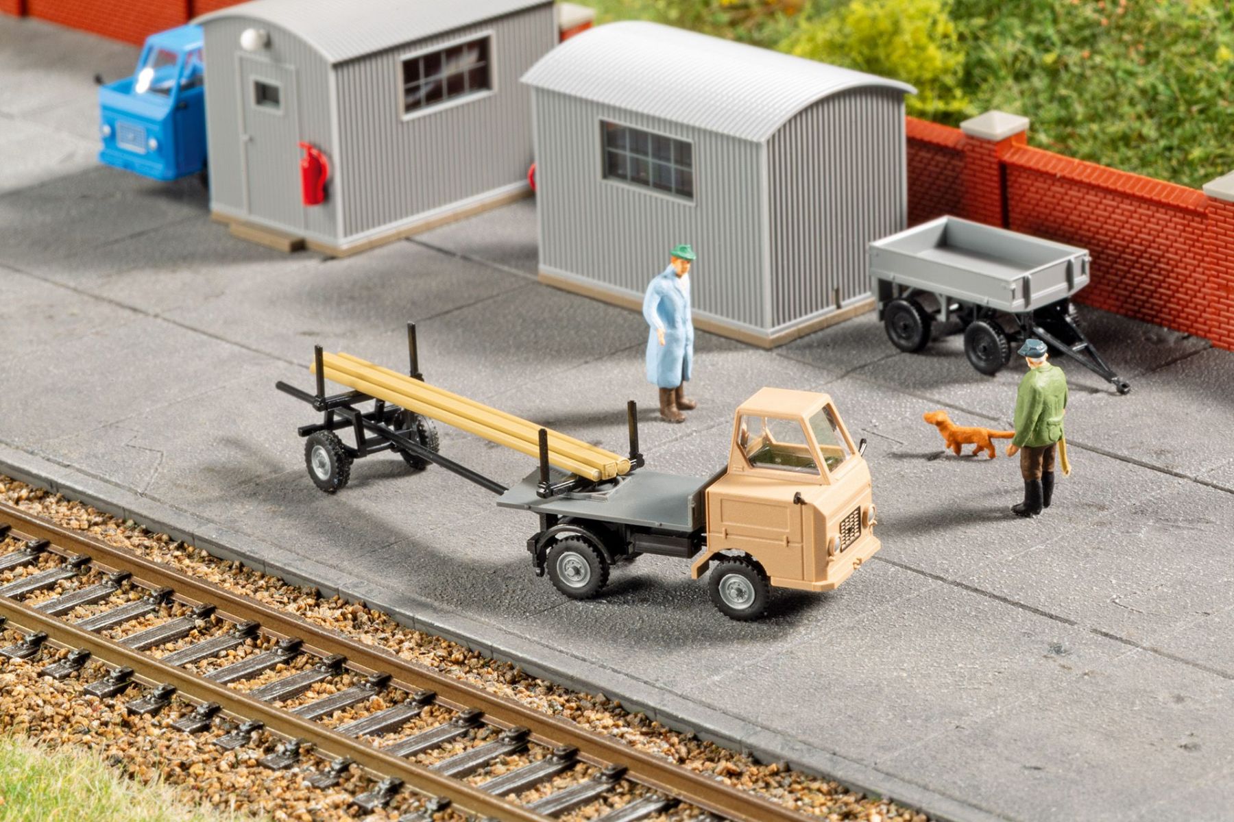 Auhagen 43694 - Multicar M22 Pritsche Langmaterialtransport, Bausatz