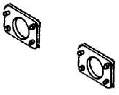 Weinert 8601 - Sockelplatten, geätzt, 20 Stück Weinert 8601 - Sockelplatten, geätzt, 20 Stück
