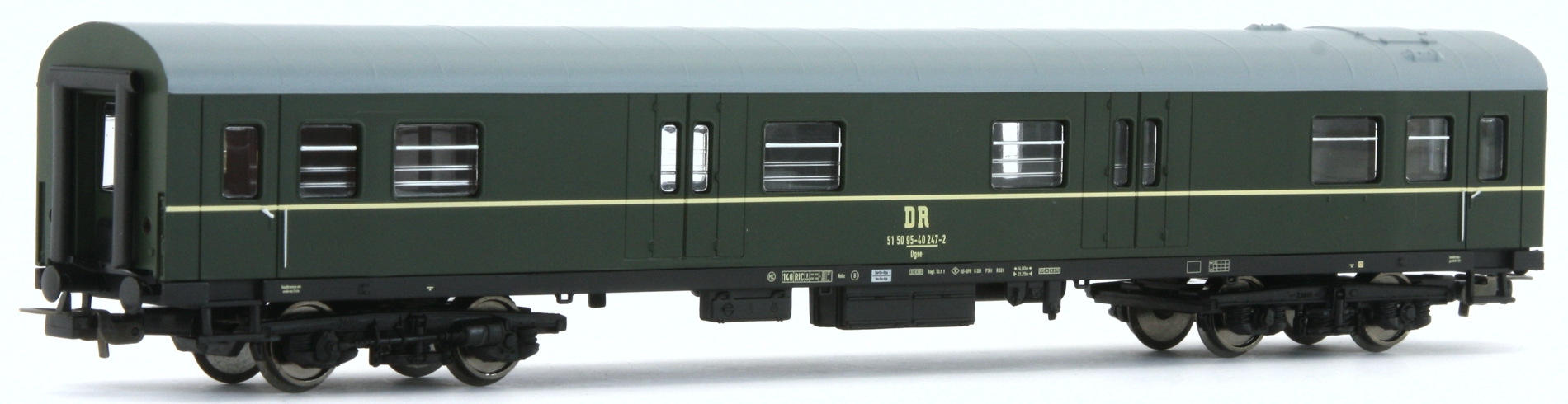 Piko 58246 - 2er Set Personenwagen D 244, Brest-Köln, DR, Ep.IV, Set 3