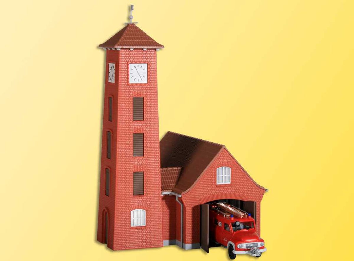 Kibri 39210 - Feuerwehrhaus in Bahlburg