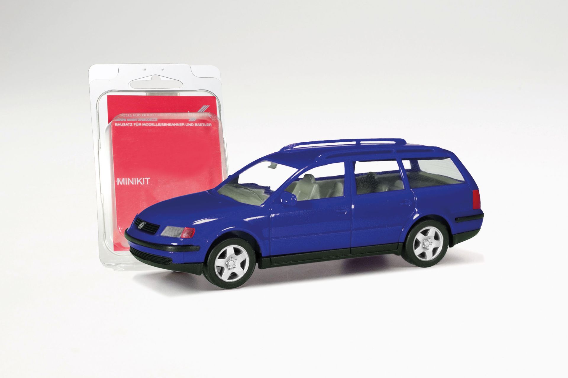 Herpa 012249-006 - Minikit VW Passat Variant, ultramarinblau