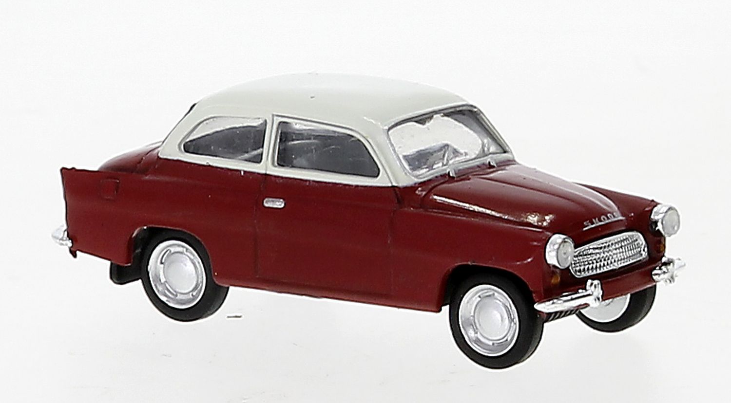 Brekina 27457 - Skoda Octavia, rot-weiss, 1960