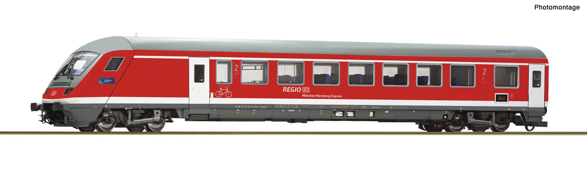 Roco 6220098 - RE-Steuerwagen, DBAG, Ep.VI, AC