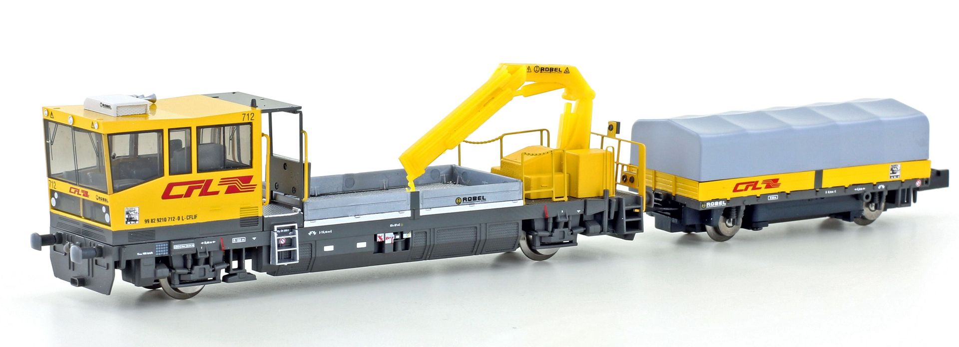 Hobbytrain H23565 - Gleiskraftwagen Robel Serie 700, CFL, Ep.V-VI, motorisiert