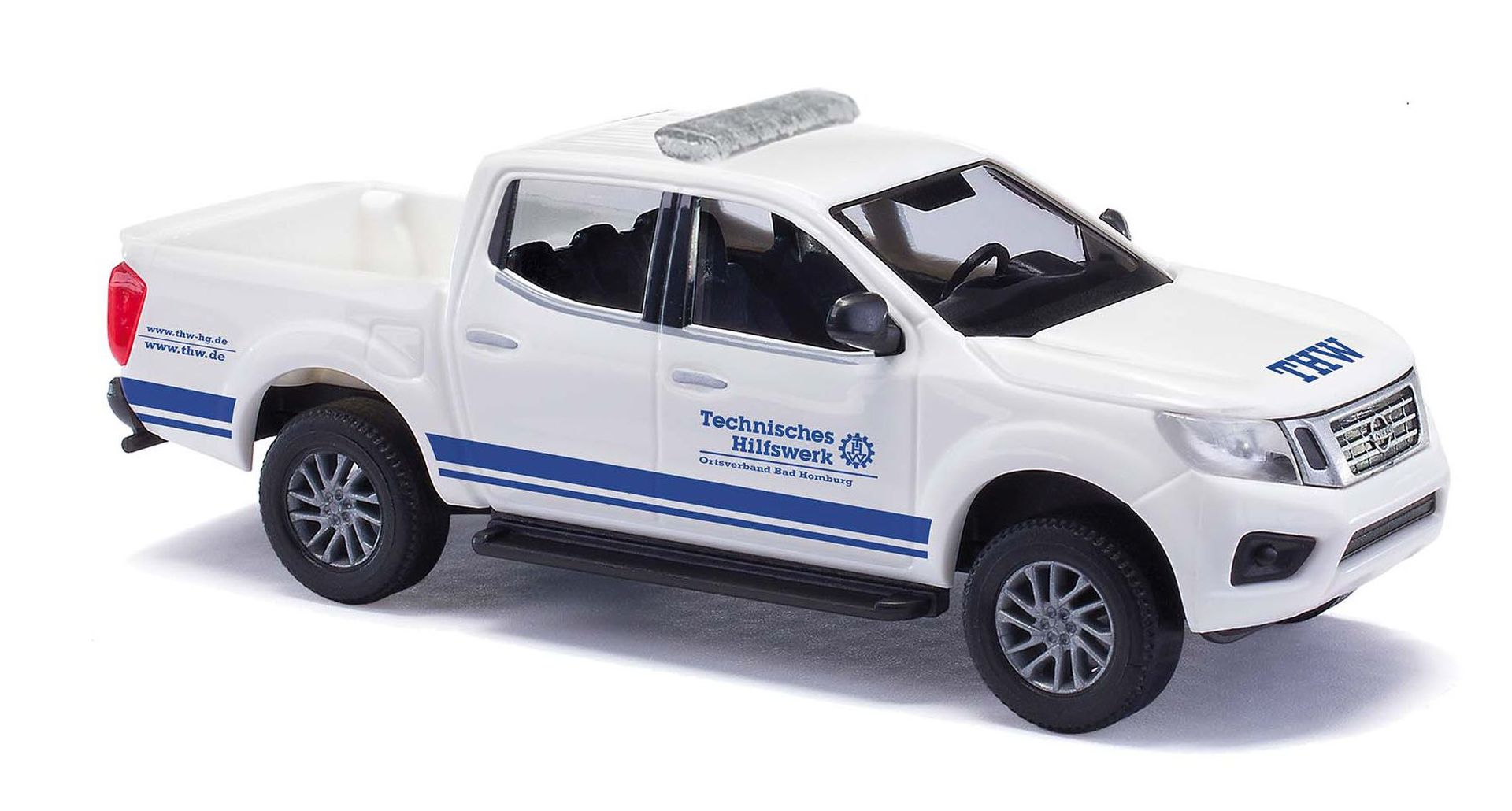 Busch 53723 - Nissan Navara THW Bad Homburg, Bj. 2015