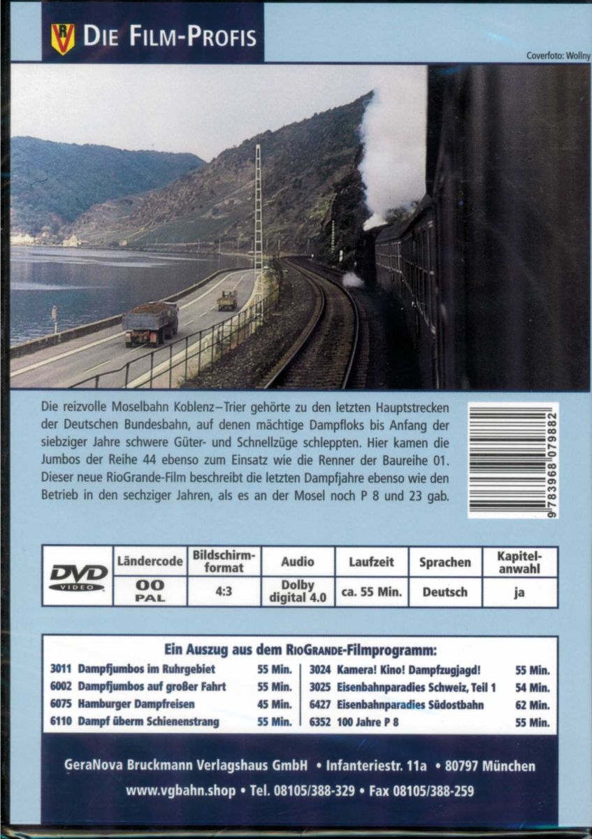 VGB 7988 - DVD - Volldampf auf der Moselstrecke