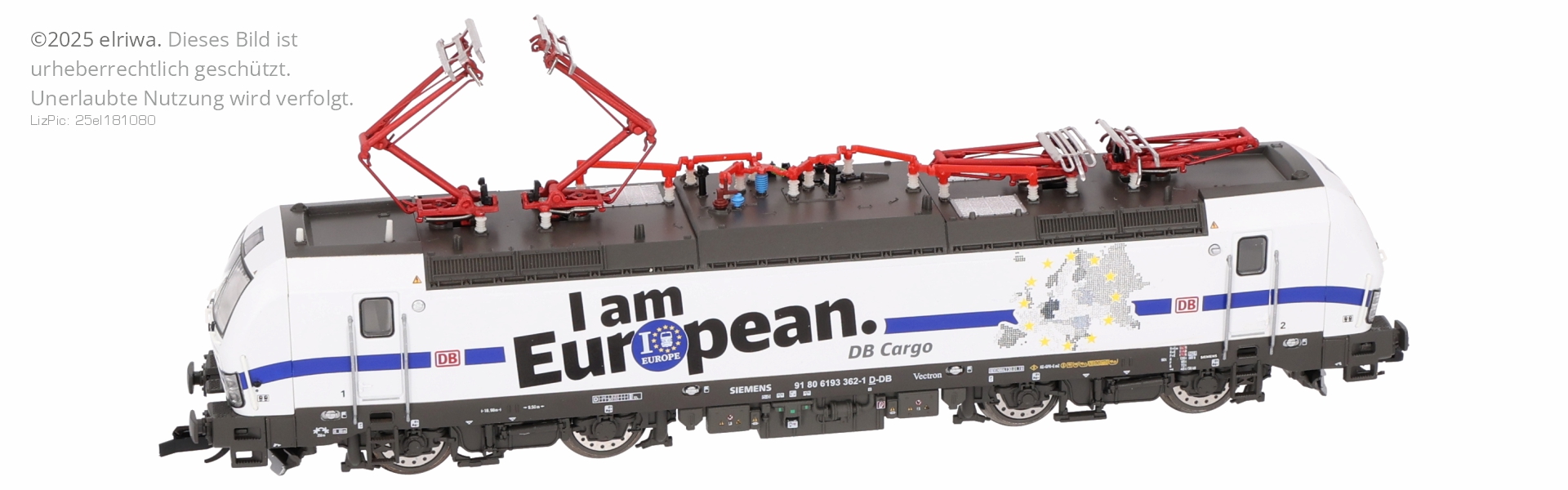 Tillig 04834 - E-Lok 'Vectron' 193 362-1, DBAG, Ep.VI 'I am European'