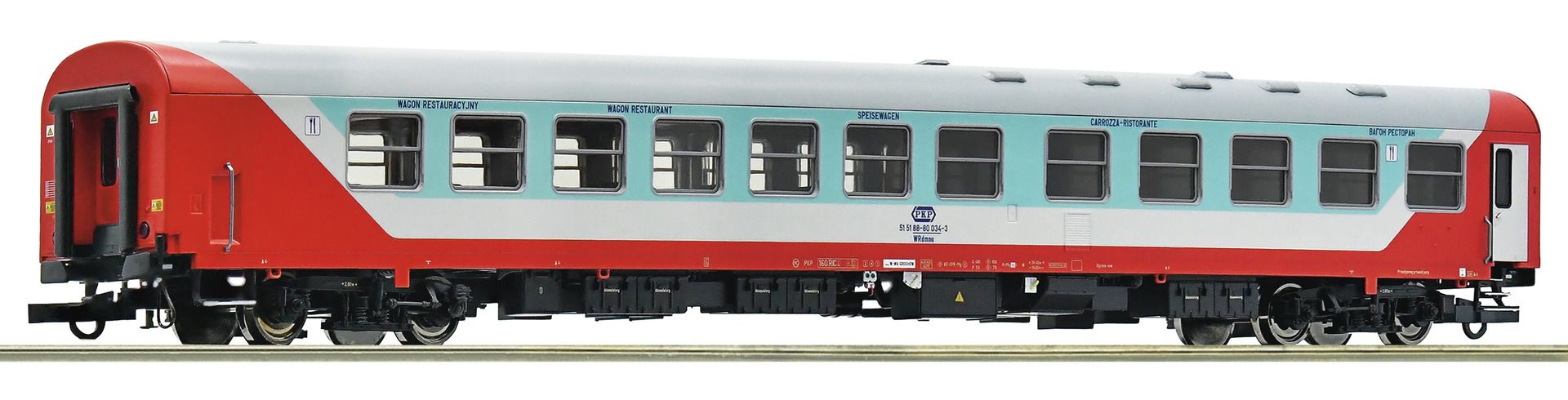Roco 6200014 - Speisewagen WRdmnu, PKP, Ep.IV