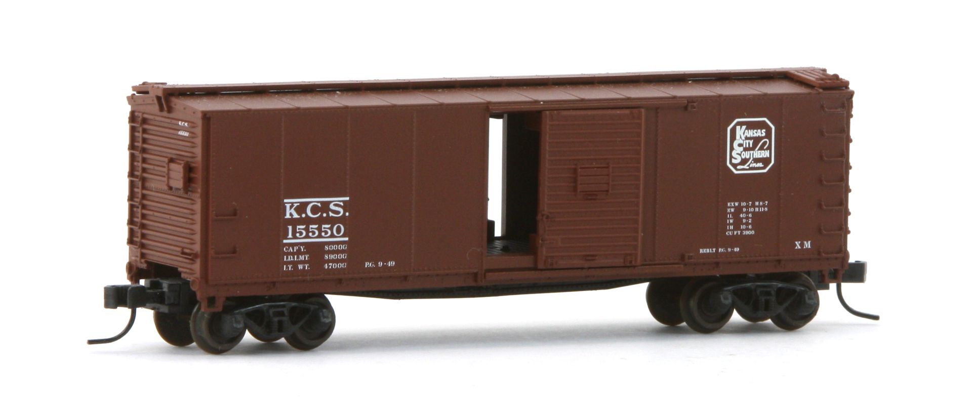 Atlas 45848-G - gedeckter Güterwagen"Kansas City Southern"