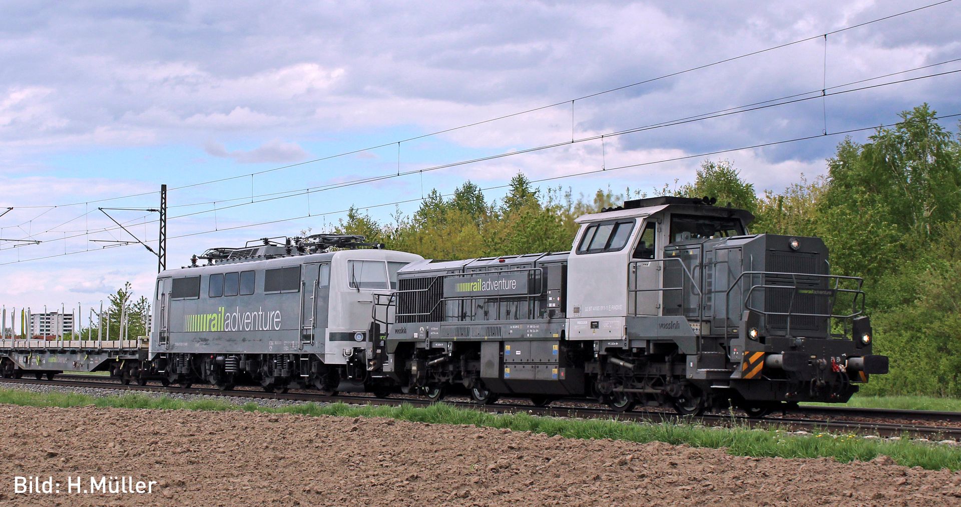 Hobbytrain H32103-S - Diesellok Vossloh DE18, Railadventure, Ep.VI, DC-Sound