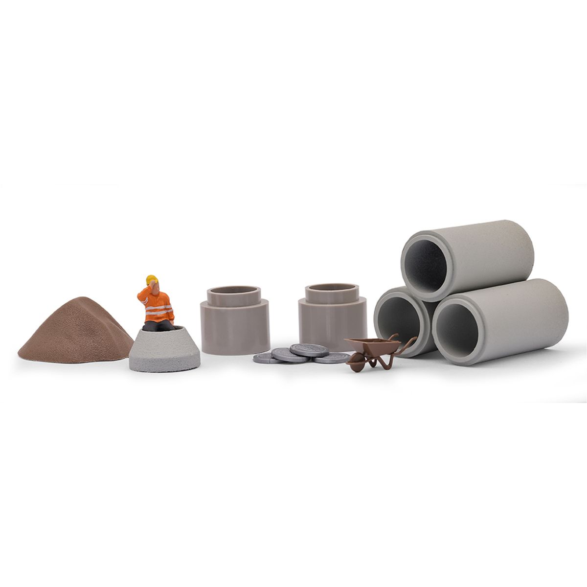 Busch 79878 - Aktion-Set: Profi Schachtbau