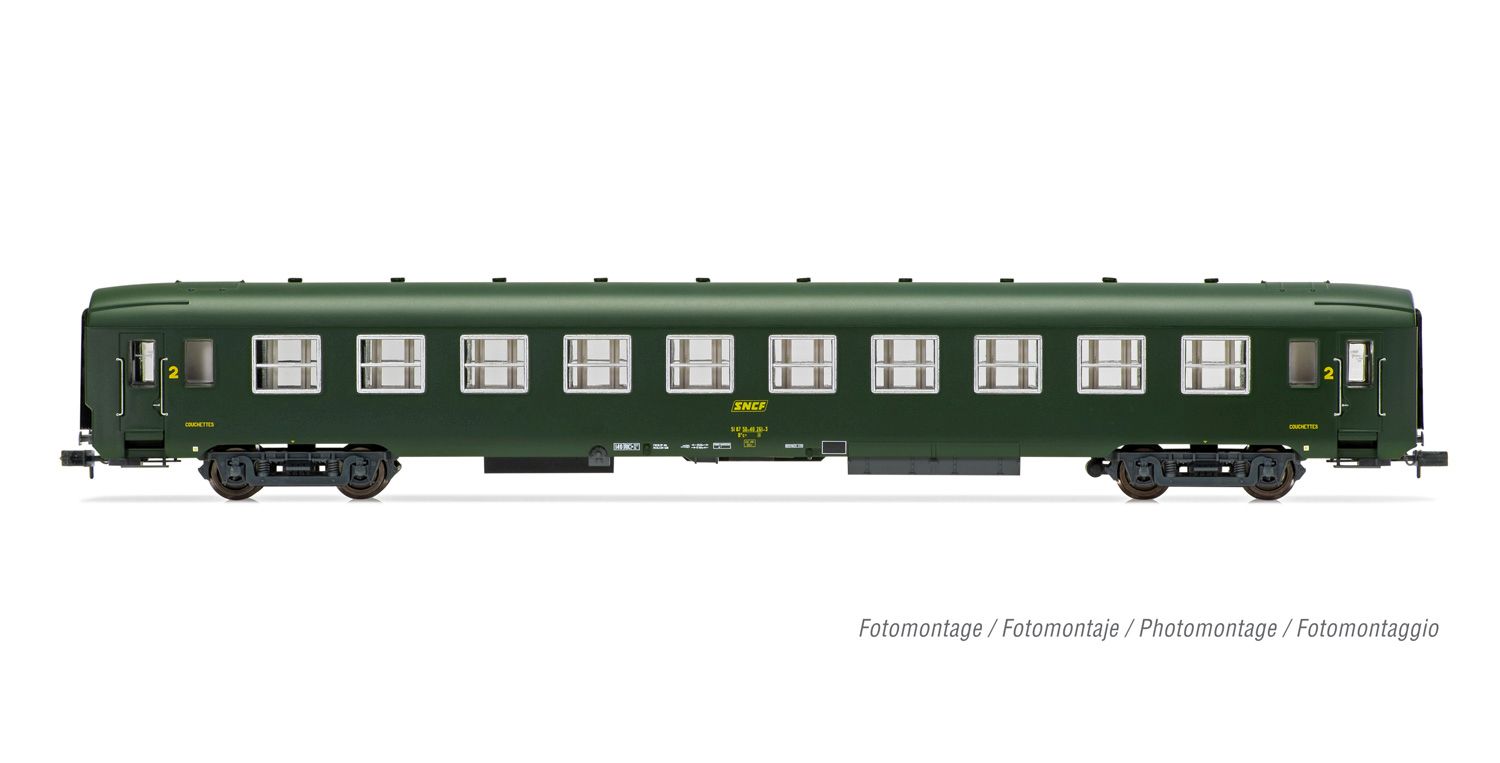 Arnold HN4386 - Liegewagen DEV AO B10c10, SNCF, Ep.IV