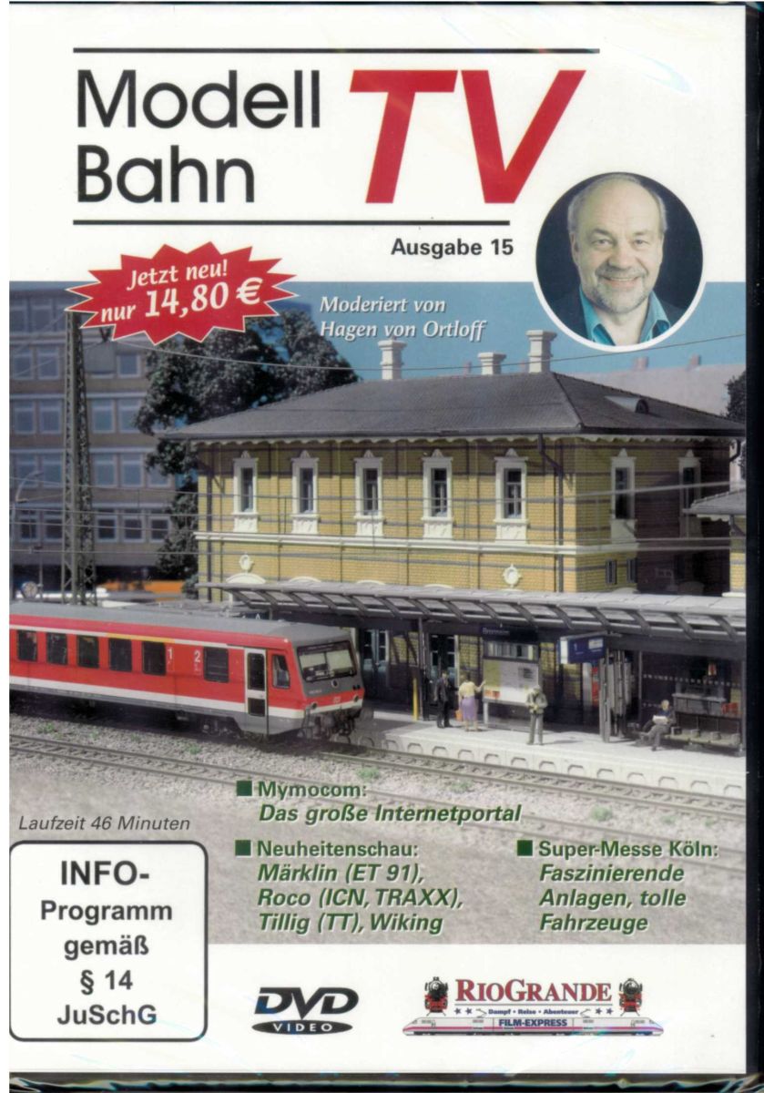 VGB 7515 - DVD - Modellbahn TV - Ausgabe 15