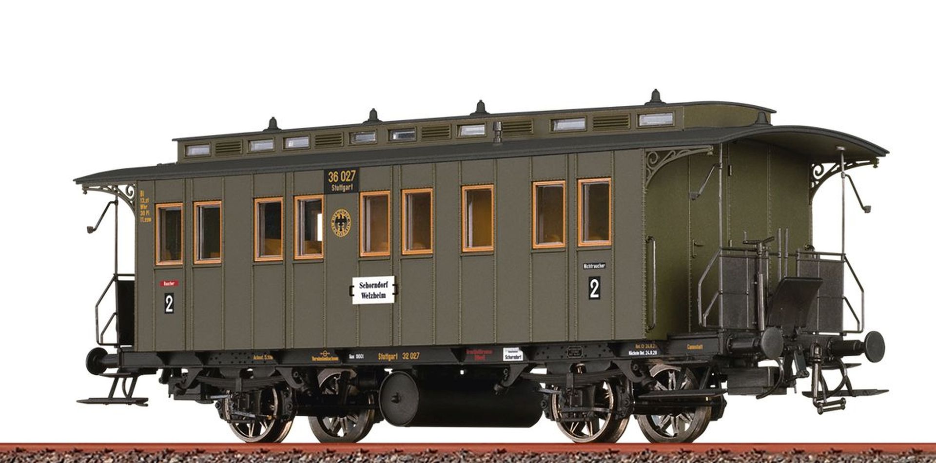 Brawa 45621 - Personenwagen Bi, DRG, Ep.II