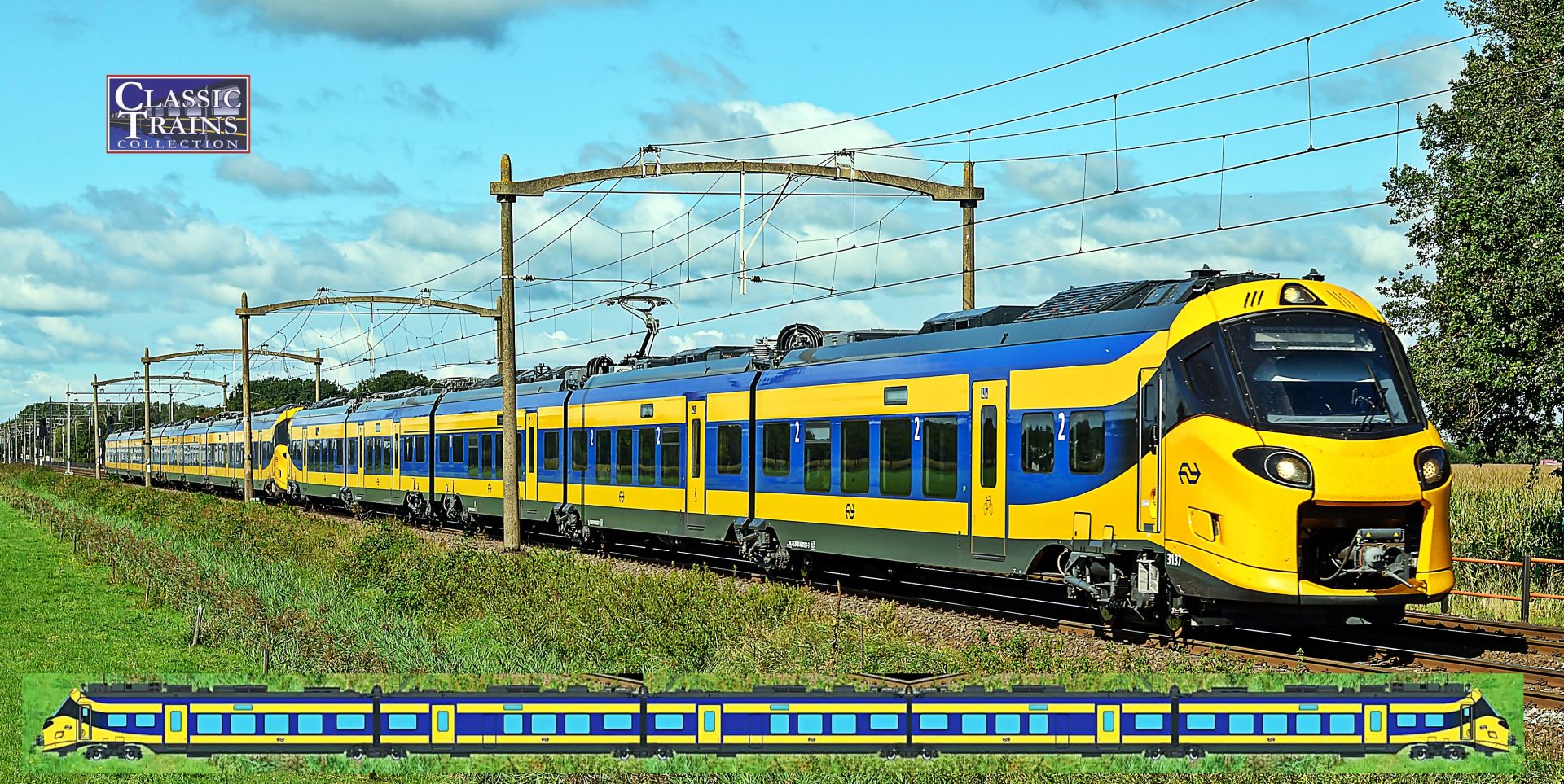 ACME AC 79108 - Triebzug 5-teilig Intercity Coradia Stream, NS, Ep.VI, DC-Sound