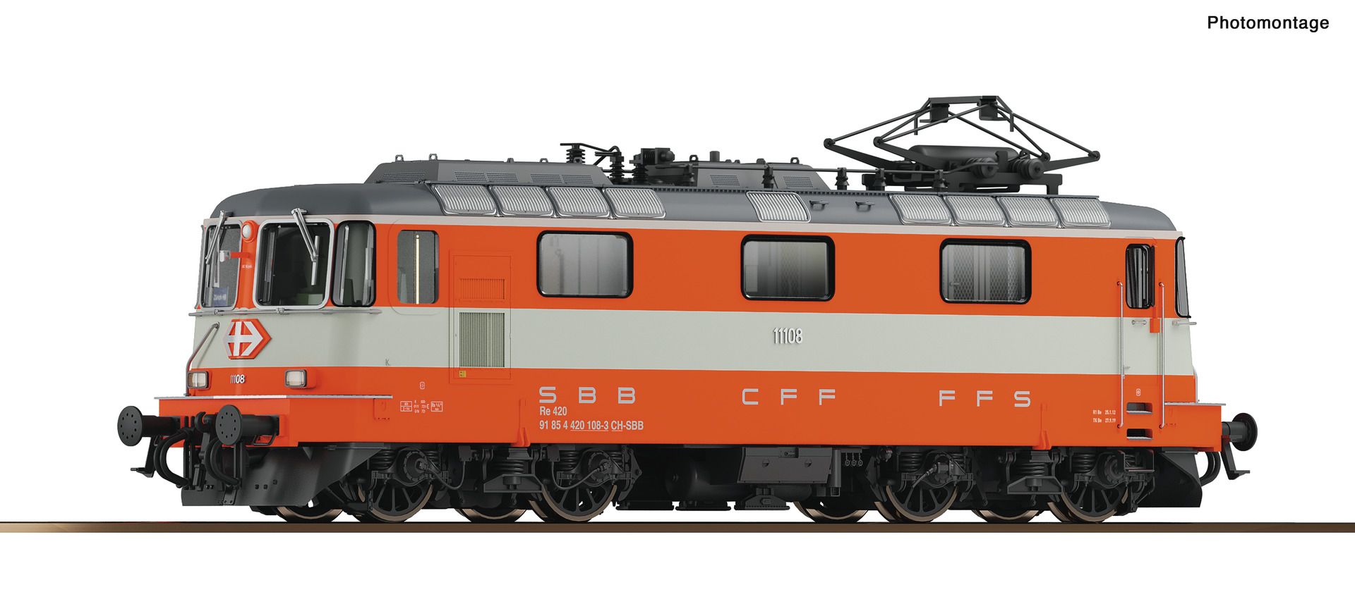 Roco 7500002 - E-Lok Re 4/4 11108, SBB, Ep.VI 'Swiss Express'
