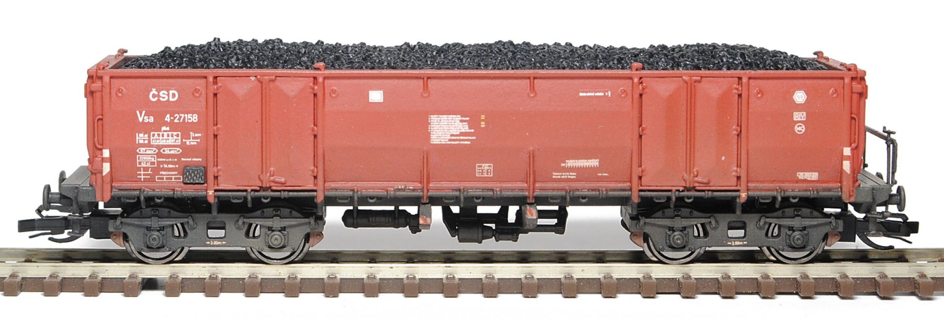 sdv-model 12138 - Offener Güterwagen Eal/Vsa 10, CSD, Ep.III-IV, Bausatz