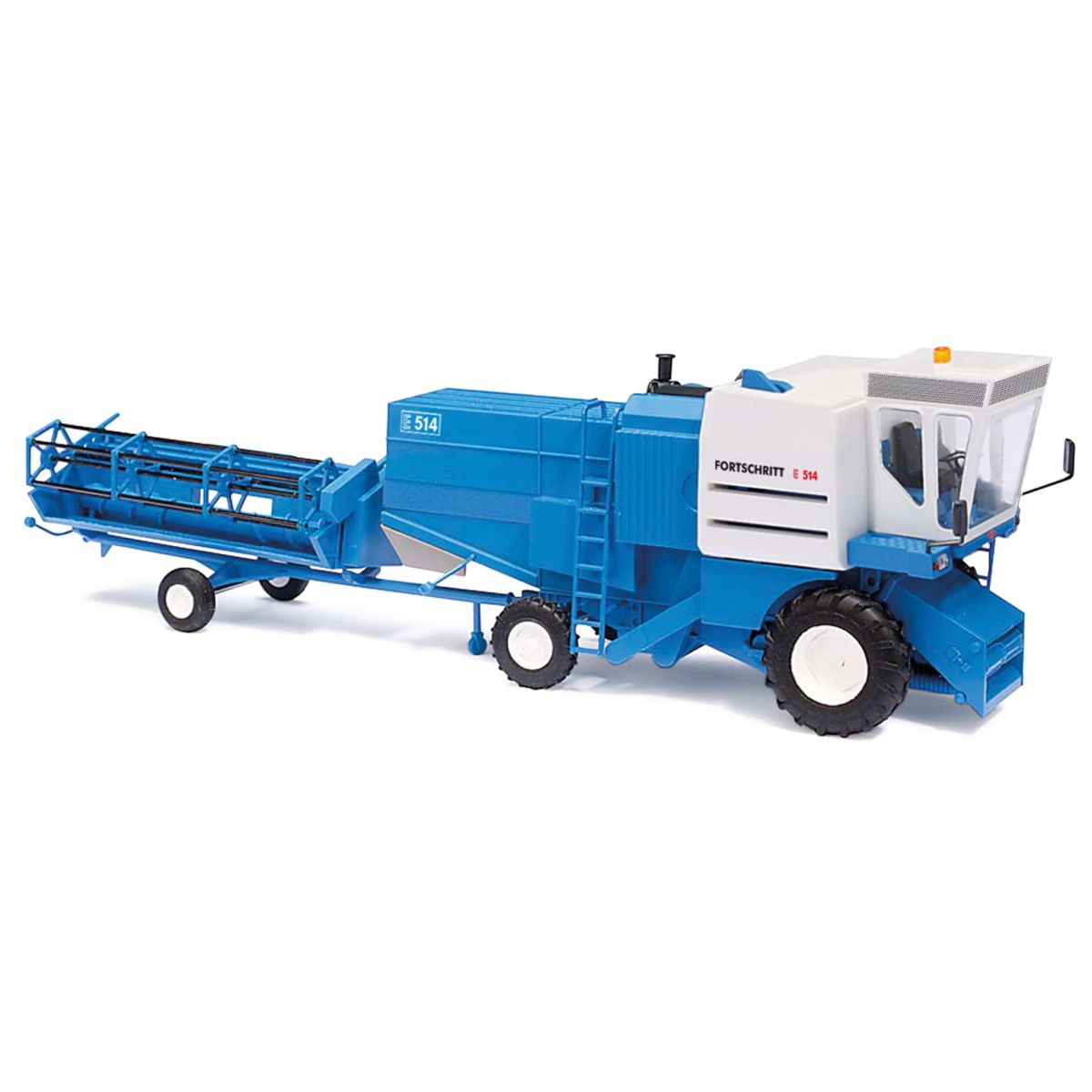 Busch 40183 - Mähdrescher Fortschritt E514 blau, Bj. 1982