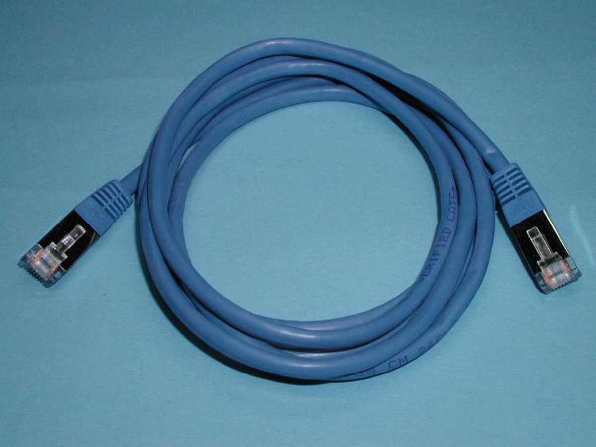 Littfinski 000131 - Kabel-Patch-1m - Verbindungskabel 1m für s88-Verbindungen, blau