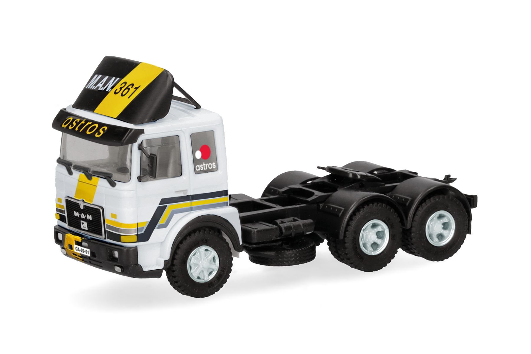Herpa 320481 - MAN F8 Solozugmaschine 3achs "Auf Achse"