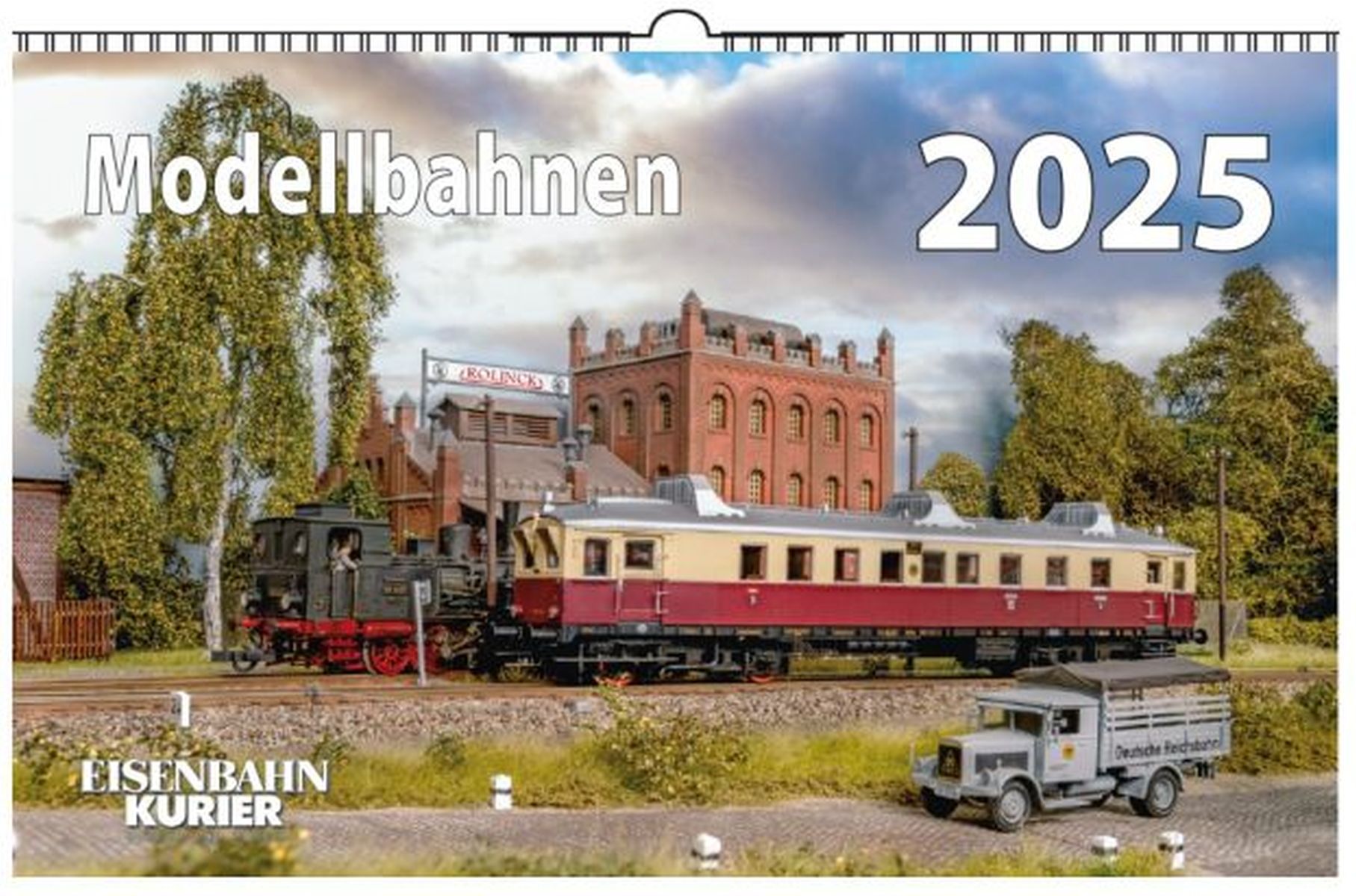 EK-Verlag 5943 - Kalender Modellbahnen - 2025