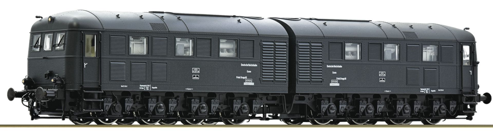 Roco 70114 - Diesel-Doppellokomotive D311.01, DWM, Ep.II, DC-Sound