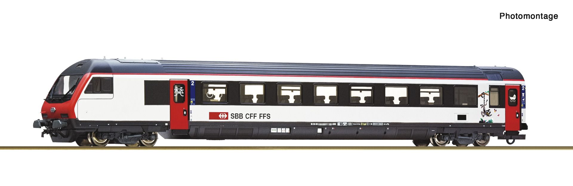 Roco 6220199 - Steuerwagen EW-IV, 2. Klasse, SBB, Ep.VI, AC