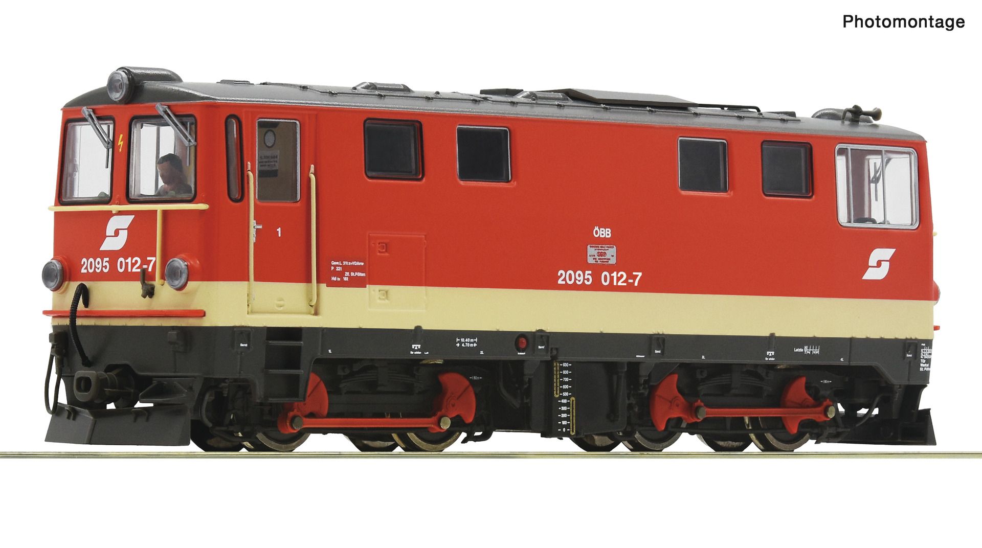 Roco 7350001 - Diesellok 2095 12-7, ÖBB, Ep.IV-V, DC-Sound
